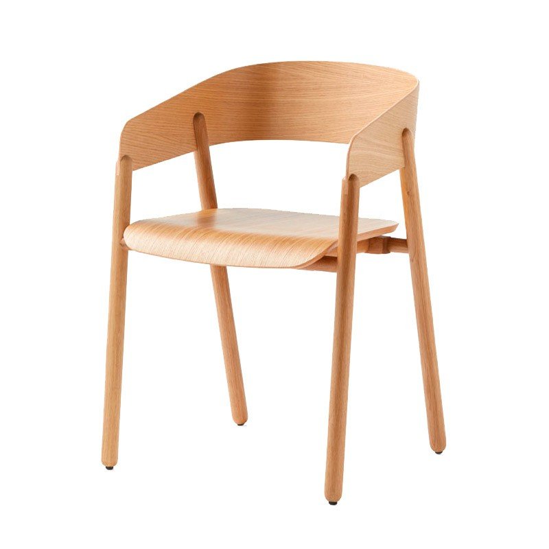 silla madera diseño moderno