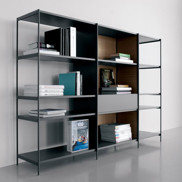 Estantería-Librería-Aluminio-Extendo