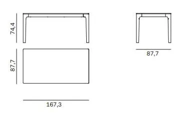 Mesa extensible Level - Novamobili