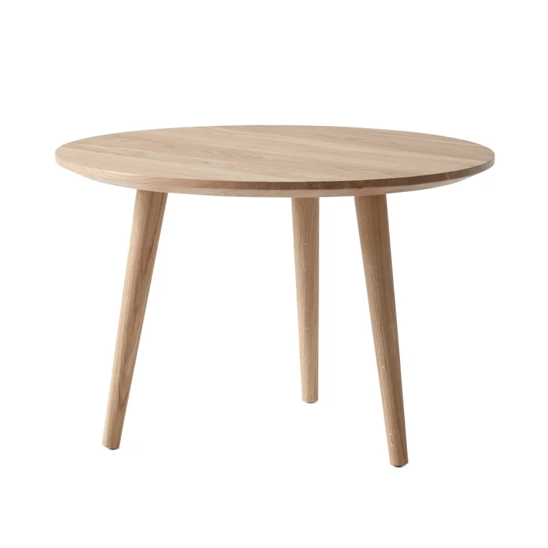 mesa redonda moderna madera