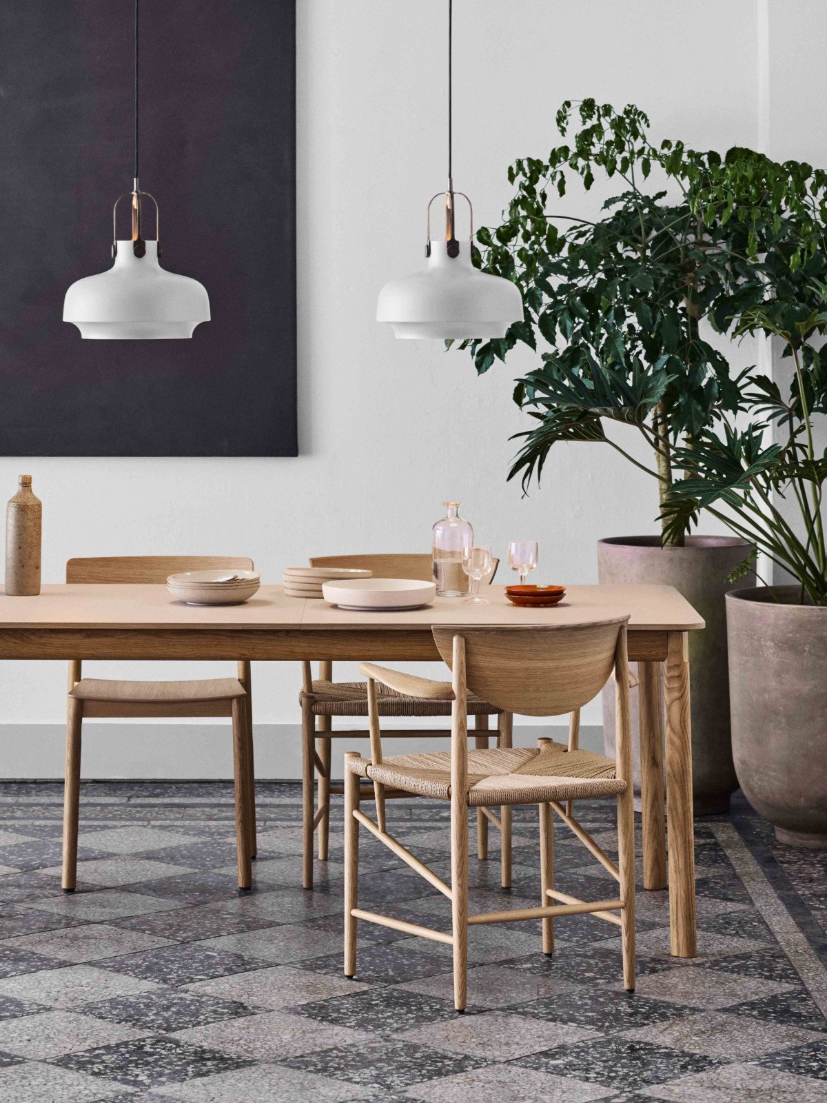 silla moderna de madera barcelona