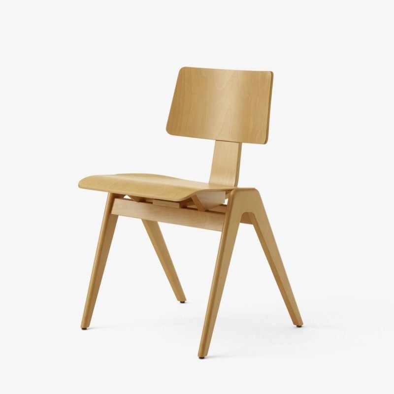 silla diseño minimal madera