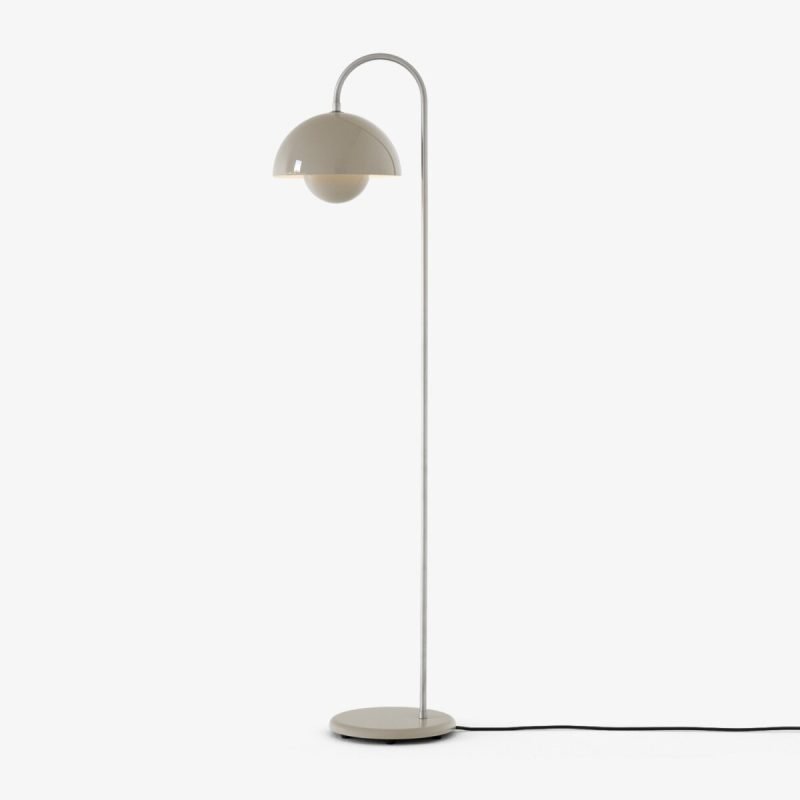 compra online lampara de pie blanca