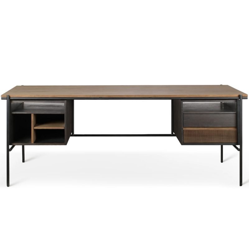 escritorio elegante diseño moderno