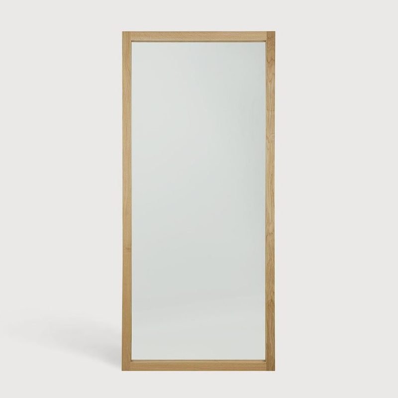 espejo diseño minimalista madera online